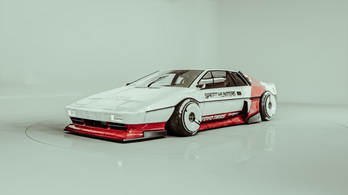 4K Lotus Esprit Stance Frontal View