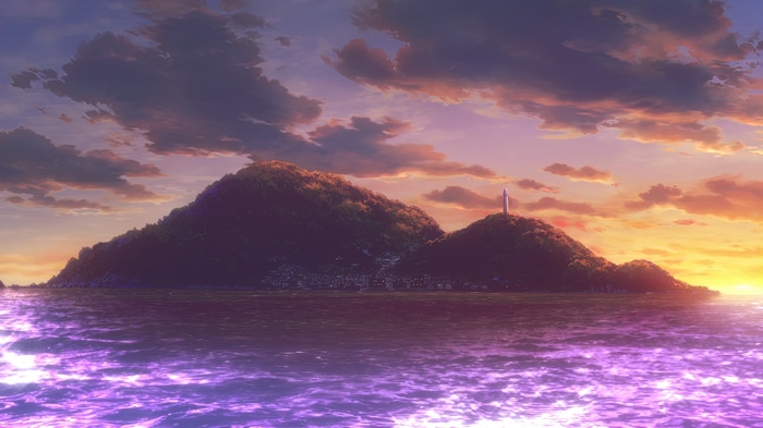 4K Anime Screenshot: Summer Time Rendering Sunset