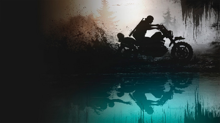 Days Gone Motorcycle Silhouette