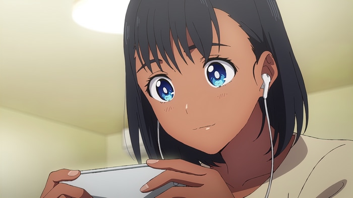 4K Anime Screenshot: Summer Time Rendering Girl with Earphones
