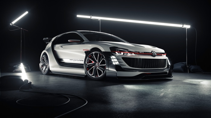 Volkswagen Golf GTI Vision Gran Turismo 4K
