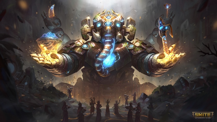 Rune Machina Ganesha from Smite