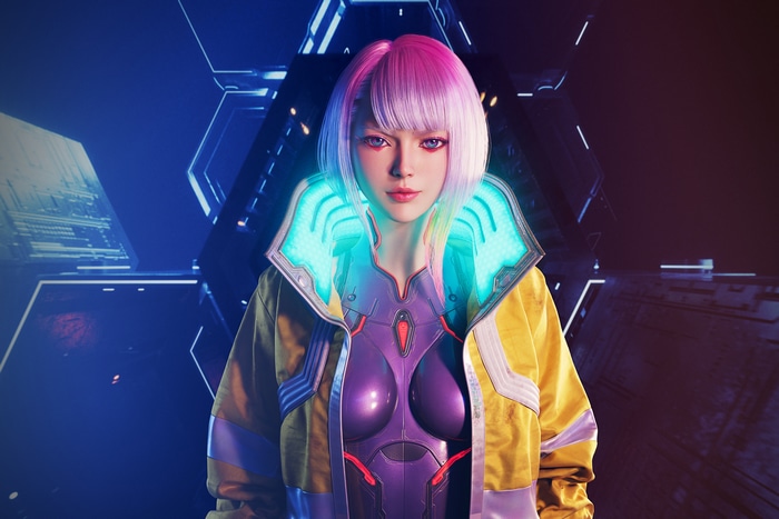 4K Lucyna Kushinada from Cyberpunk: Edgerunners