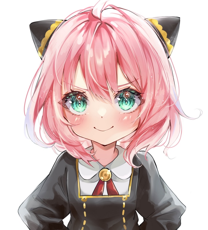 Anya Forger from Spy x Family smiling