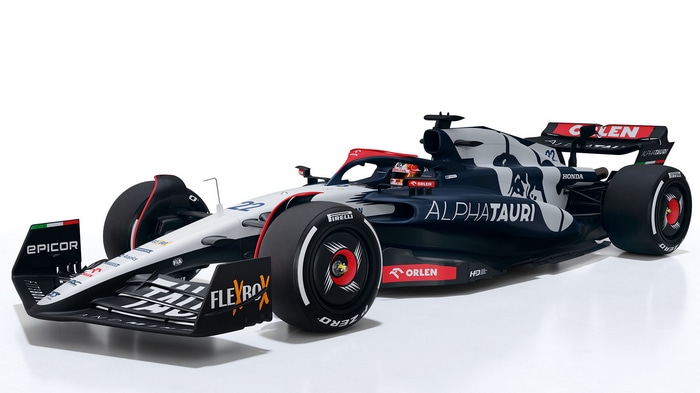 Scuderia AlphaTauri Formula 1 car