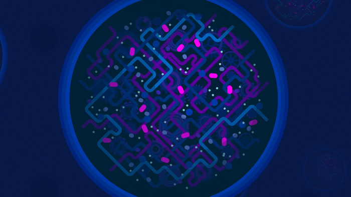 Kurzgesagt – In a Nutshell abstract network