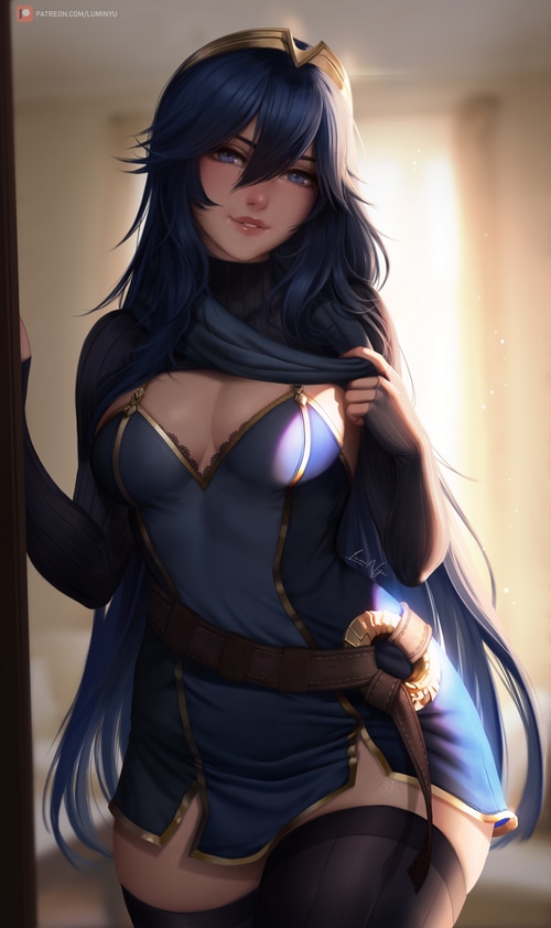 Lucina from Fire Emblem fan art by Luminyu