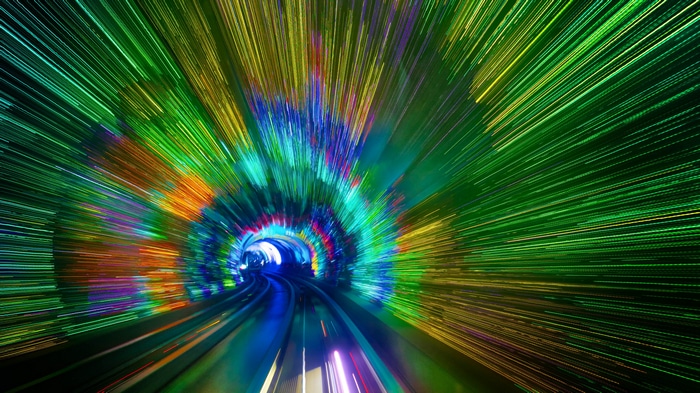 4K colorful tunnel by Trey Ratcliff