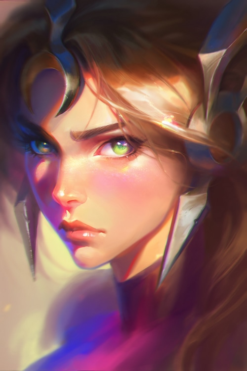 Leona fan art from League of Legends
