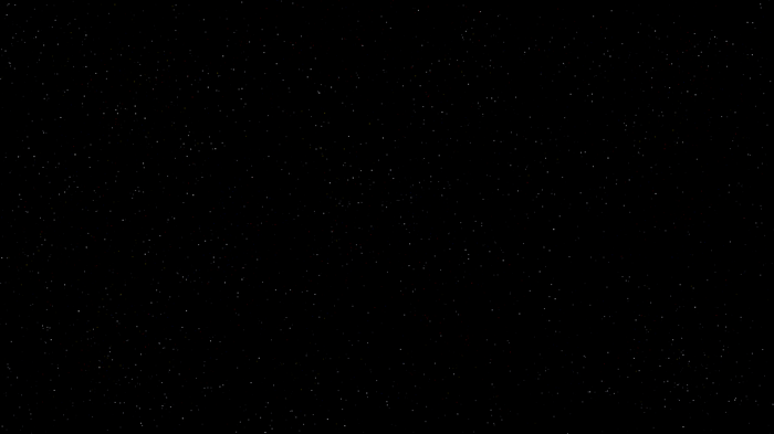 Digital art of space with stars