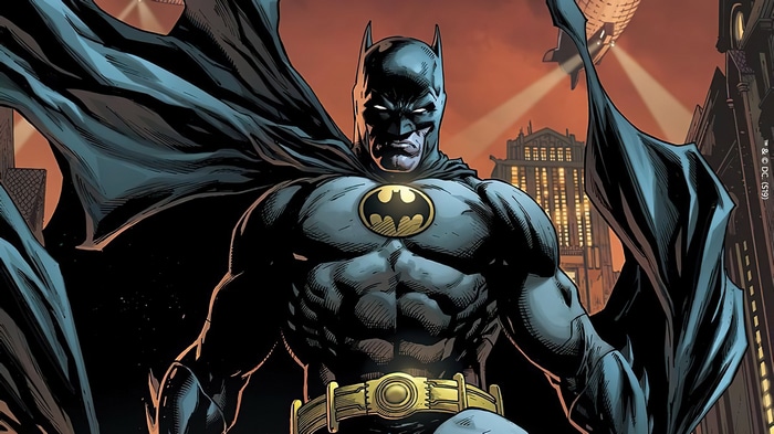 4K Batman Comic Art