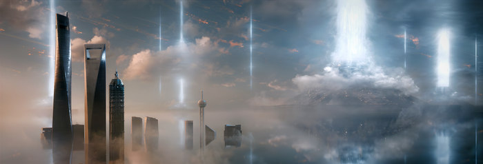 4K The Wandering Earth 2 Shanghai