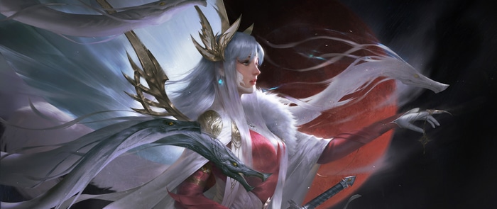 4K Naraka: Bladepoint fantasy art by Zhichao Cheng