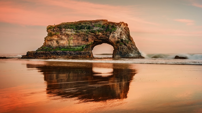 Natural Bridges State Beach, Santa Cruz, California