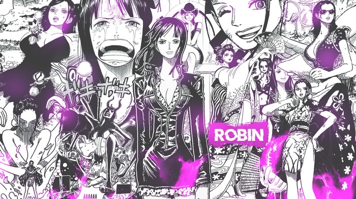 Nico Robin Collage from One Piece