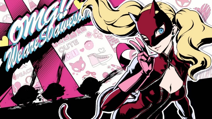Ann Takamaki in Persona 5 with a mask
