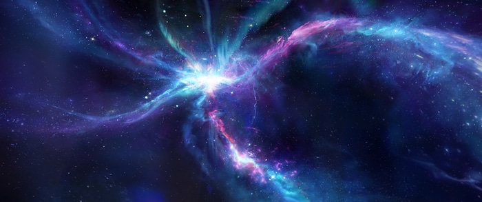 4K Space Art Nebula by Rutger van de Steeg