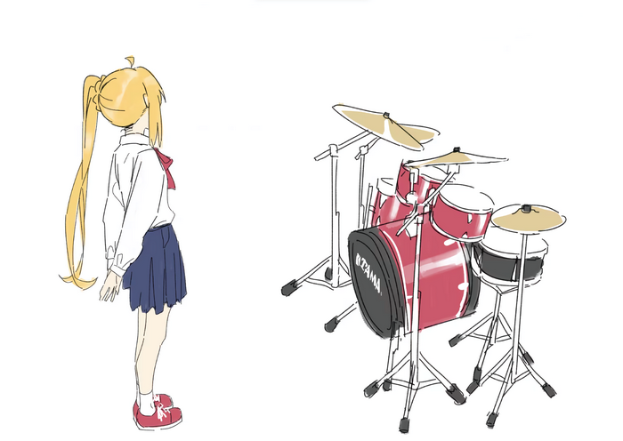 4K Nijika Ijichi and Drums