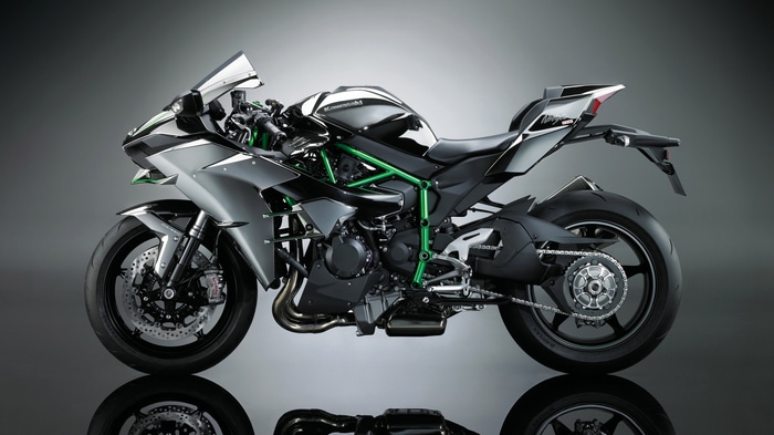 Kawasaki Ninja H2R superbike motorcycle