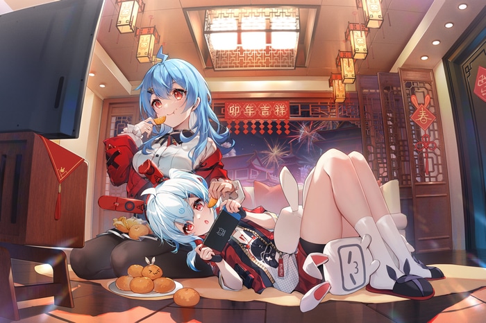 4K Chinese New Year with 33 and 22