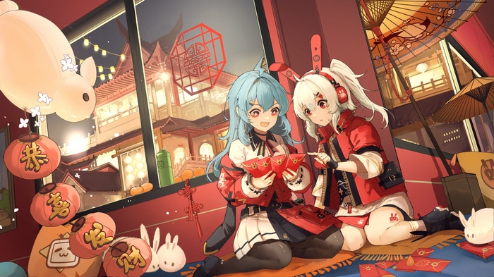 4K Chinese New Year with Bilibili characters