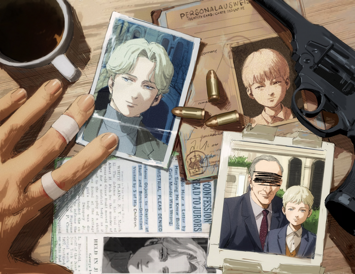 Monster Johan Liebert and Gun