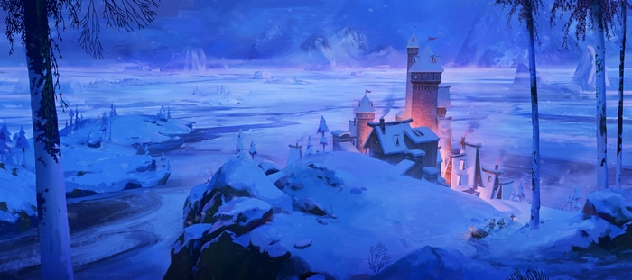 4K Winter Castle by Gavin ODonnell
