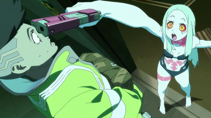 4K Cyberpunk: Edgerunners anime screenshot