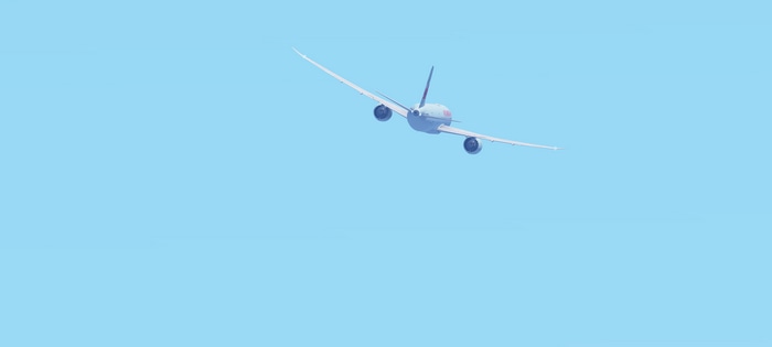 4K aircraft flying in the sky