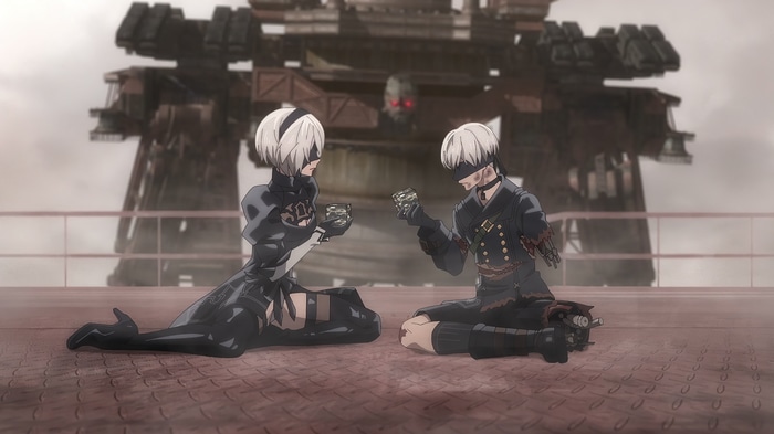 4K Nier: Automata 2B and 9S