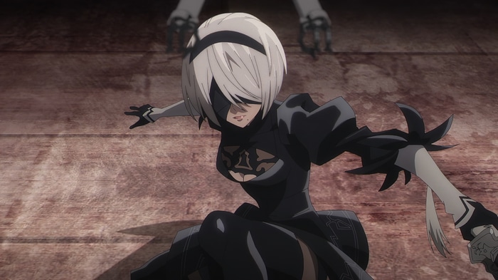 4K Nier: Automata 2B Anime Screenshot