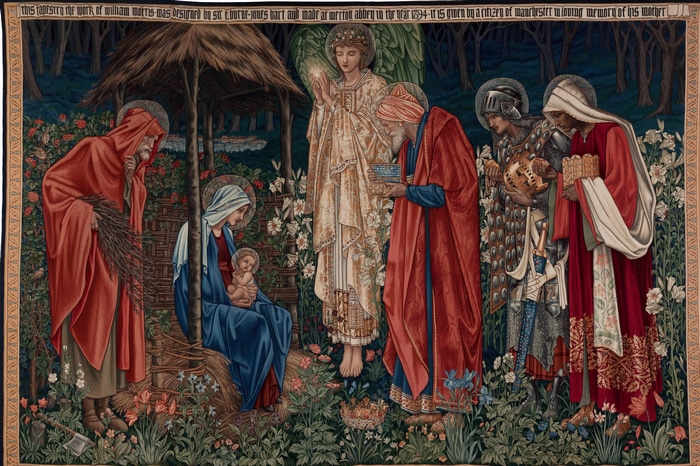 The Adoration of the Magi Tapestry by William Morris