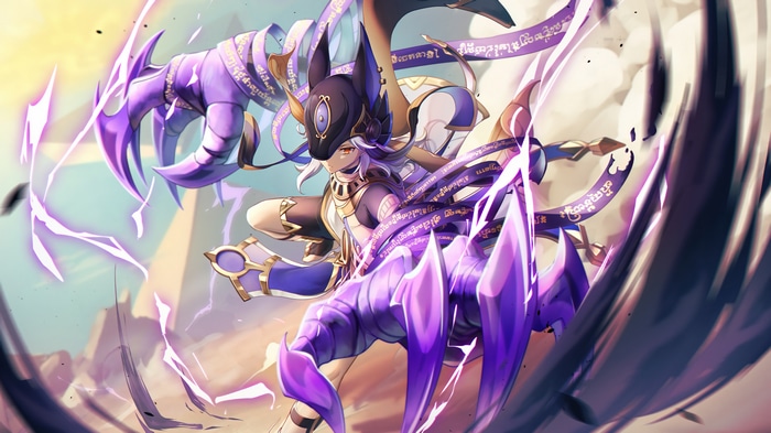4K Genshin Impact Cyno with Purple Energy