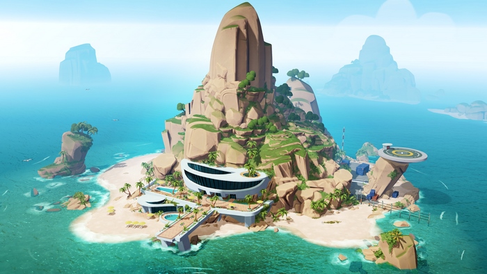 Evil Genius 2: World Domination Island Base
