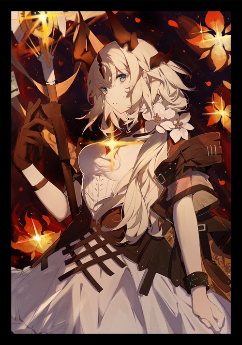 Reed The Flame Shadow from Arknights