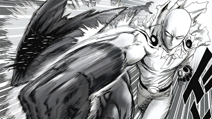 Saitama from One-Punch Man manga