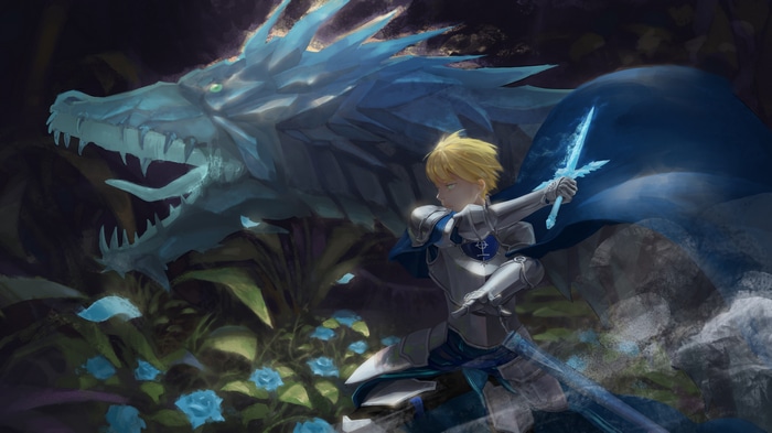 4K Eugeo with Sword Art Online Alicization Dragon
