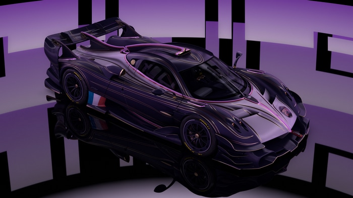 Pagani Huayra R with French Flag Livery