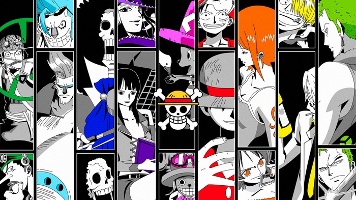 One Piece Straw Hat Pirates Montage