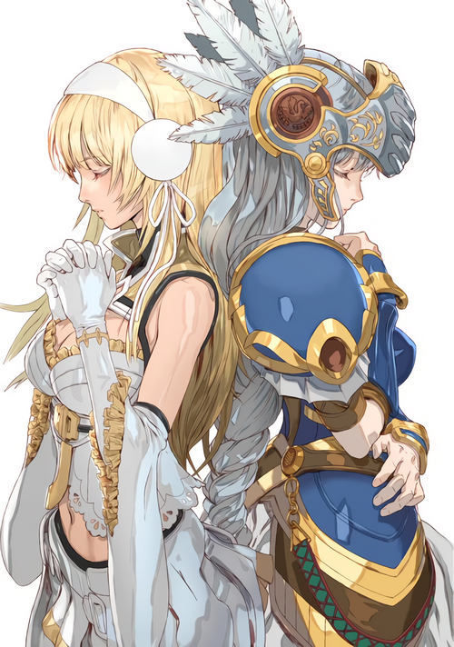 Silmeria and Lenneth from Valkyrie Profile