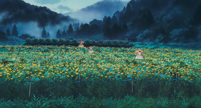Omoide Poro Poro: Field of Flowers with Farmers