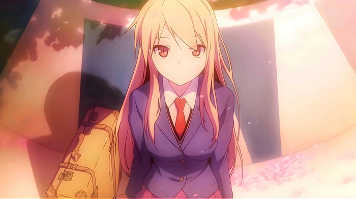 4K Anime Screenshot of Shiina Mashiro from Sakurasou no Pet na Kanojo