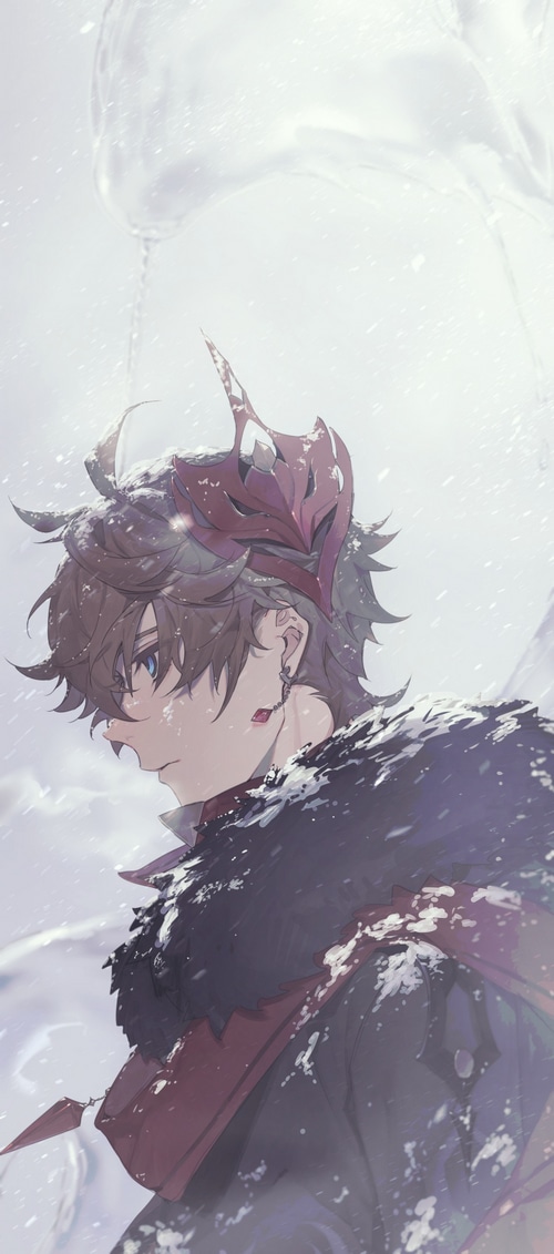 Genshin Impact's Tartaglia in the Snow