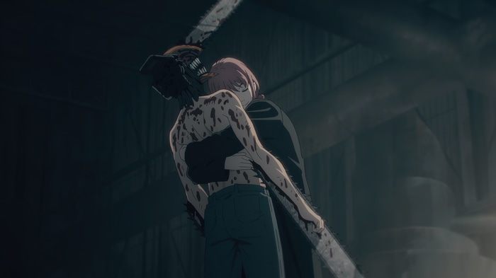 Chainsaw Man: Makima hugs bloody Denji