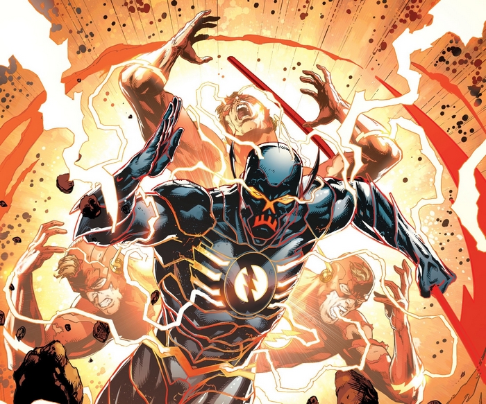 Black Racer and Flash in DC Comics