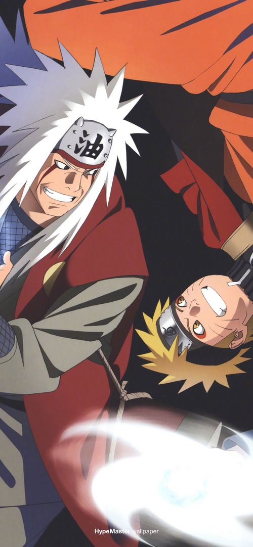 Naruto Shippuden Jiraiya and Uzumaki Naruto