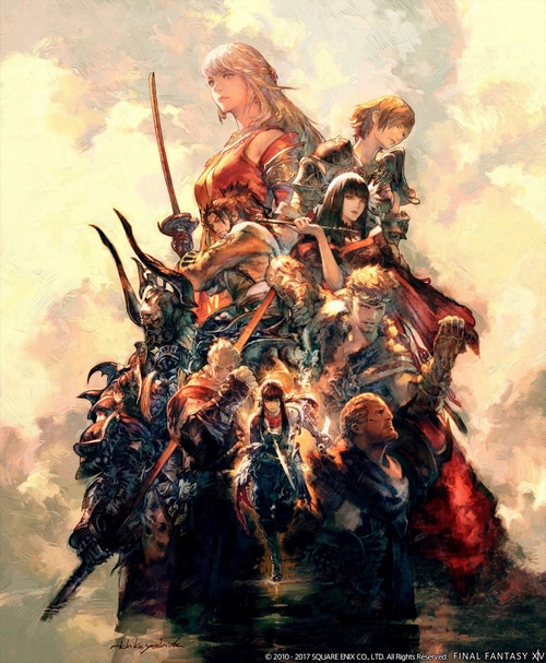 Final Fantasy XIV Characters Artwork