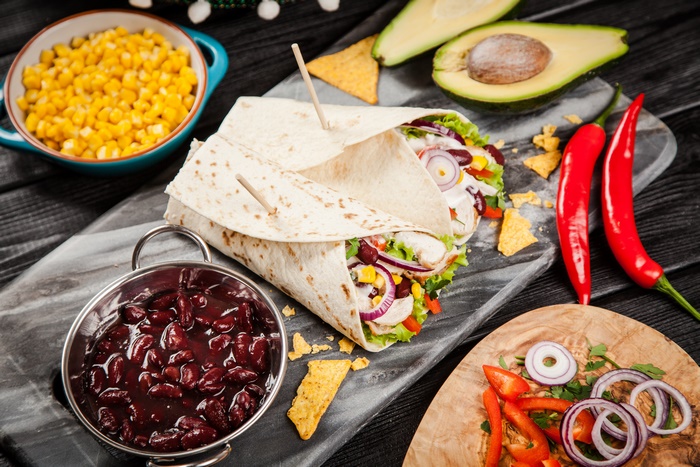 Still Life Tortilla Meal