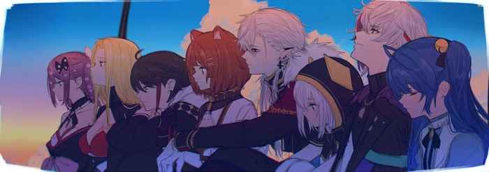 Ars Almal, Fuwa Minato, Kuzuha, Luis Cammy, Nijisanji