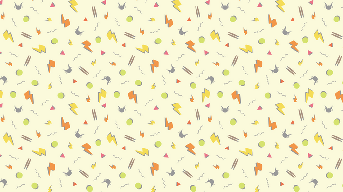 4K Pokémon Pattern with Raichu